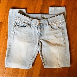 AMERICAN EAGLE ✨ Blue Stretch Skinny Jeans Size 8